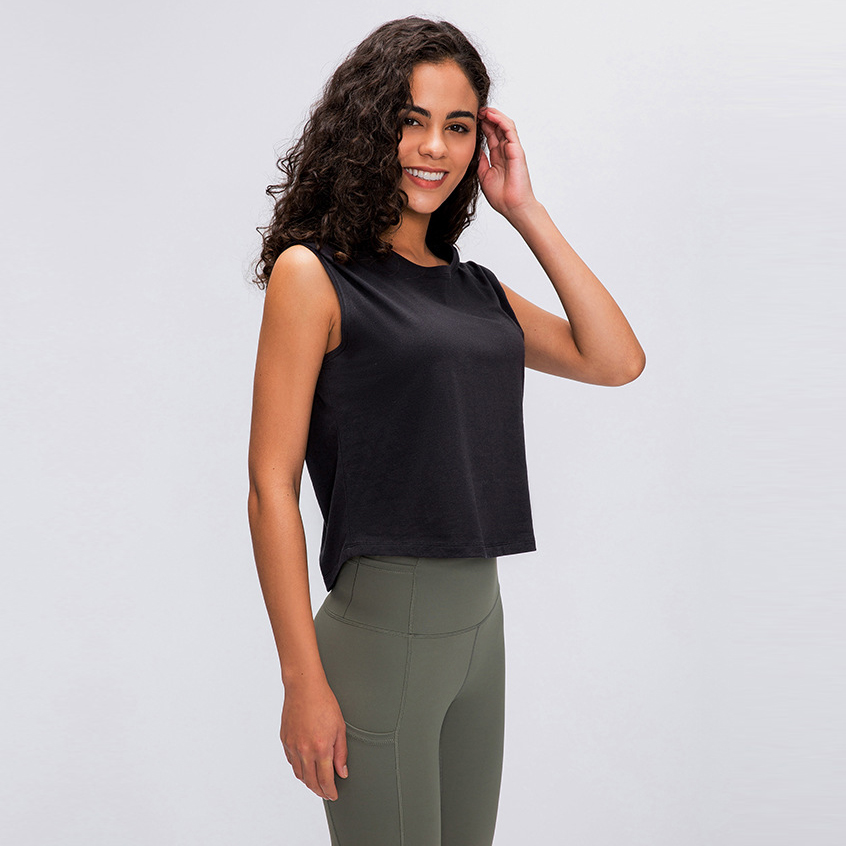 womens sleeveless workout tops